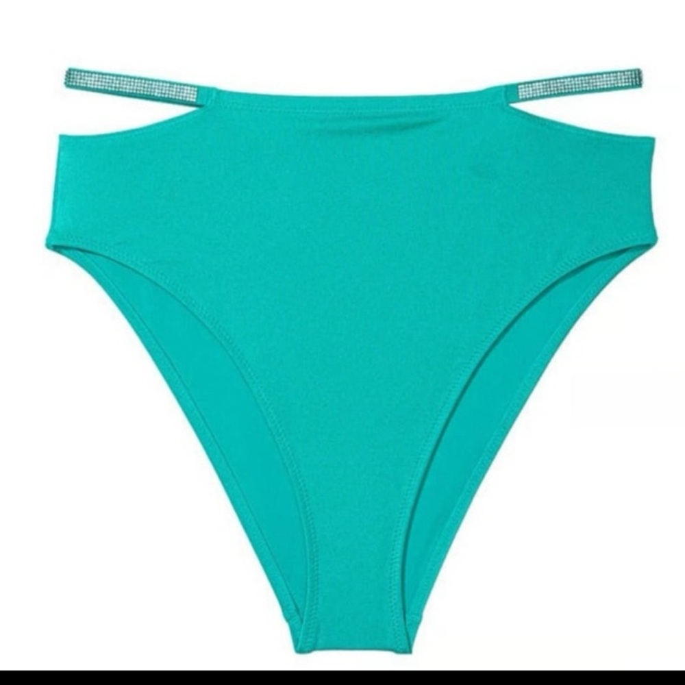 NEW 38C/XL VICTORIA'S SECRET SWIM Shine Strap Bombshell Push-Up SET - Picture 11 of 12